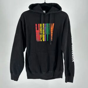 Cross Colours UNITY Through Diversity Black Panther Hoodie Size Small